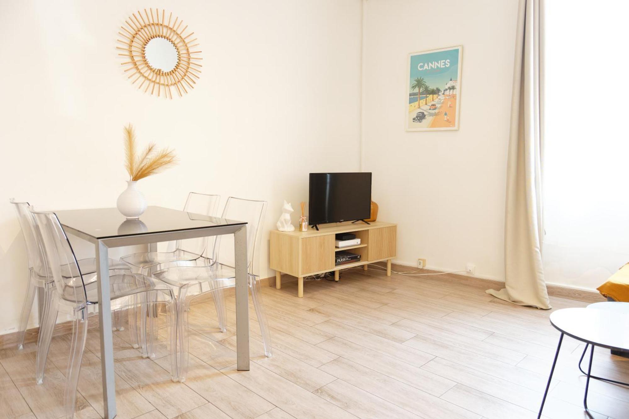 Luciana Cannes Avec Parking - Proximite Centre Croisette -Gare -Plage Exterior foto
